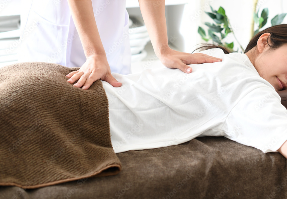 リンパマッサージ